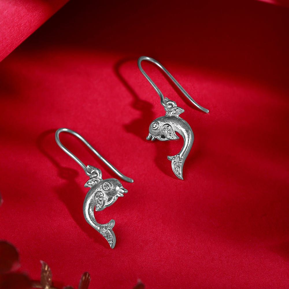 Silver Fish Earrings – Unniyarcha