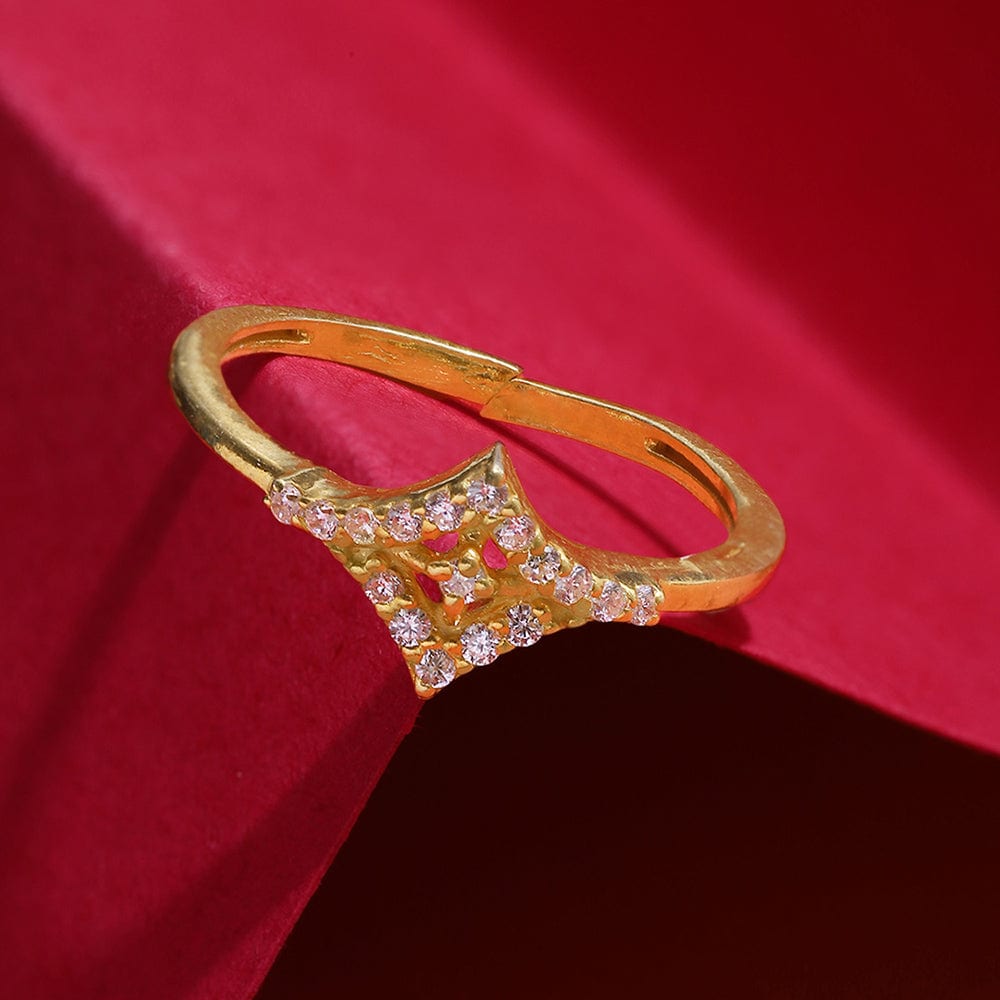 Shop Gold Plated Silver Ring for Women Online – Unniyarcha