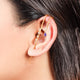 925 Sterling Silver Amethyst Earcuff