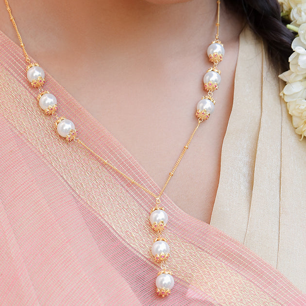 CherishBox Timeless Elegance - Real Pearl Necklace Set –  CherishBox_pearljewellery