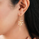 Silver 925 Patakha Chakri Sui Dhaga Earrings