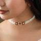 Silver 925 Dhan Lakshmi Heirloom Pearl Necklace