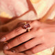 SITAYAN Ashwamedh Amethyst Ring
