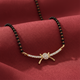 Unniyarcha 925 Pure Silver Modern Arc Mangalsutra Necklace