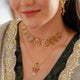 925 Pure Silver Floral Elephant Statement Choker