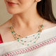 925 Pure Silver Layered Elephant Pearl Necklace
