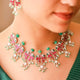 Mithu Love Bird Silver Necklace