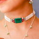 Mithu Pearl Silver Necklace