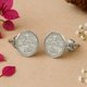Divine Grace 999 Sterling Silver Stud Earrings