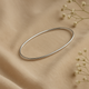 Minimal Plain Silver 92.5 Bangle(Single)