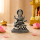 925 Sterling Silver Goddess Saraswati Idol