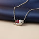 Unniyarcha 925 Silver Love Bird Necklace