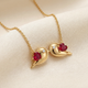 Unniyarcha 925 Pure Silver Eternal Companions Necklace