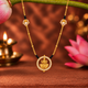 Silver 92.5 Dhan Lakshmi Mangalsutra Necklace