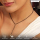 Golden Drop Silver Mangalsutra