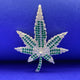 Silver Leaf Brooch