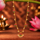 Silver 925 Lotus Pearl Charm Necklace