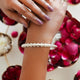 Silver Classic Plated Bangle(Single)