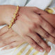 Silver Gold Plated Classic Heirloom Bangle