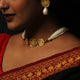 Silver Lakshmi Choker