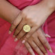 Lakshmi Silver Ring