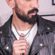 Silver Men's Style Mesh Chain