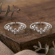 Pure 92.5 Silver Floral Design Toe Rings