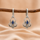 Blue trine 92.5 Silver Bugadi (Clip on)