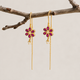 92.5 Flower Sui Dhaga Earrings