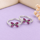 Pure 92.5 Silver Butterfly Zircon Toe Rings