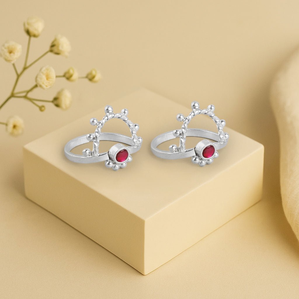 Sterling Silver Venki Toe Ring – Unniyarcha