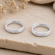 Dual Spiral 92.5 Sterling Silver Toe Ring (Pair)