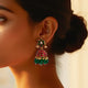 Kundan Silver 92.5 Jhumka
