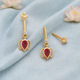 Pure 92.5 Sterling Silver Lotus Bugadi (Pierced)