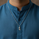 92.5 silver bal hanuman pendant
