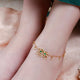 Single Silver 92.5 Swan Anklet