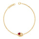 Unniyarcha 925 Pure Silver Bound by Love Bracelet