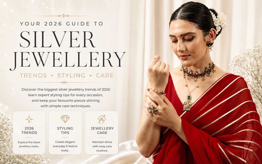 Your 2026 Guide To Silver Jewellery Trends, Styling & Care