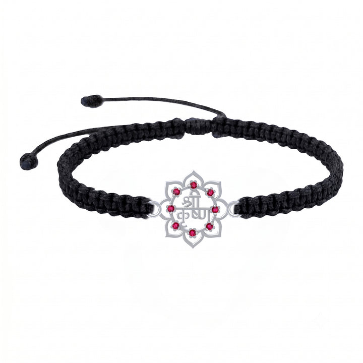 Unniyarcha 925 Pure Silver Shree Krishna Bracelet