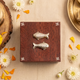 92.5 Silver Twin Fish Prosperity Keepsake