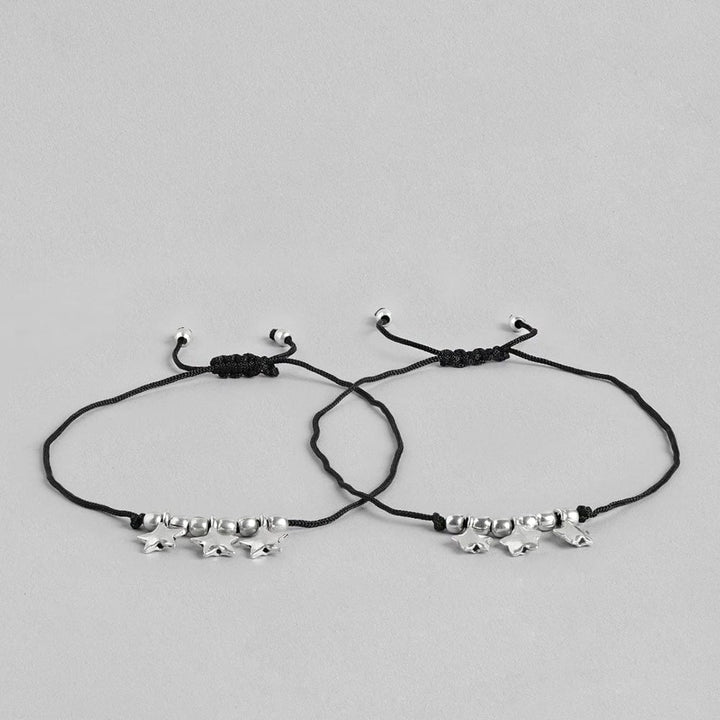 Silver Star Anklet