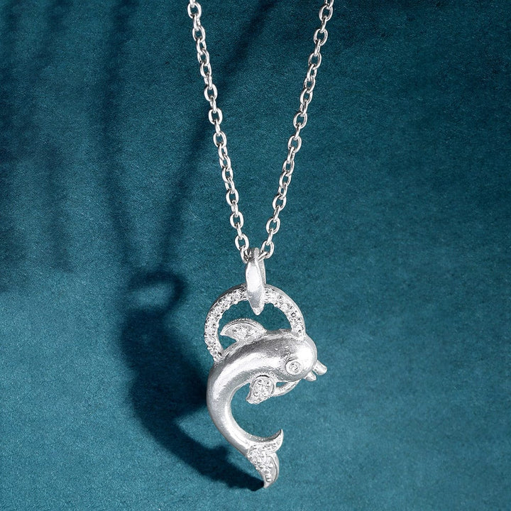 Silver Pisces Fish Pendant