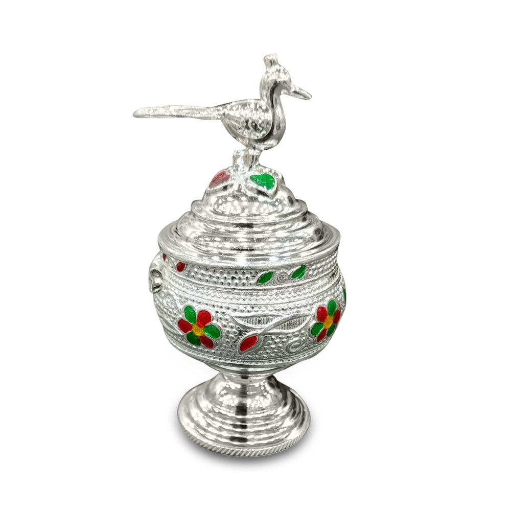 Sindoor Pure Silver Box Small Silver Sindoor Box