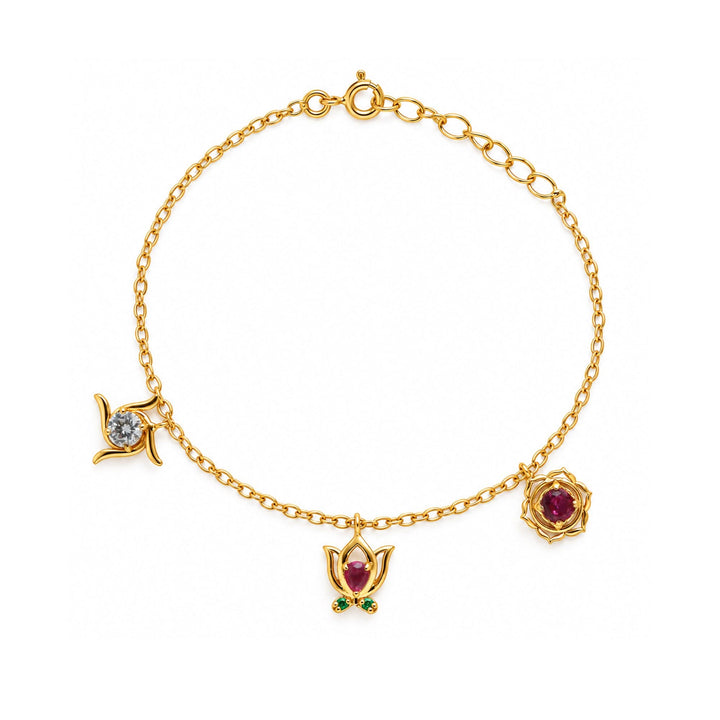 Silver Shri Samriddhi Bracelet