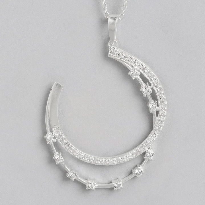 Zircon Silver Necklace