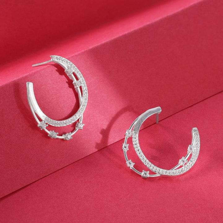 Silver Stud Earring