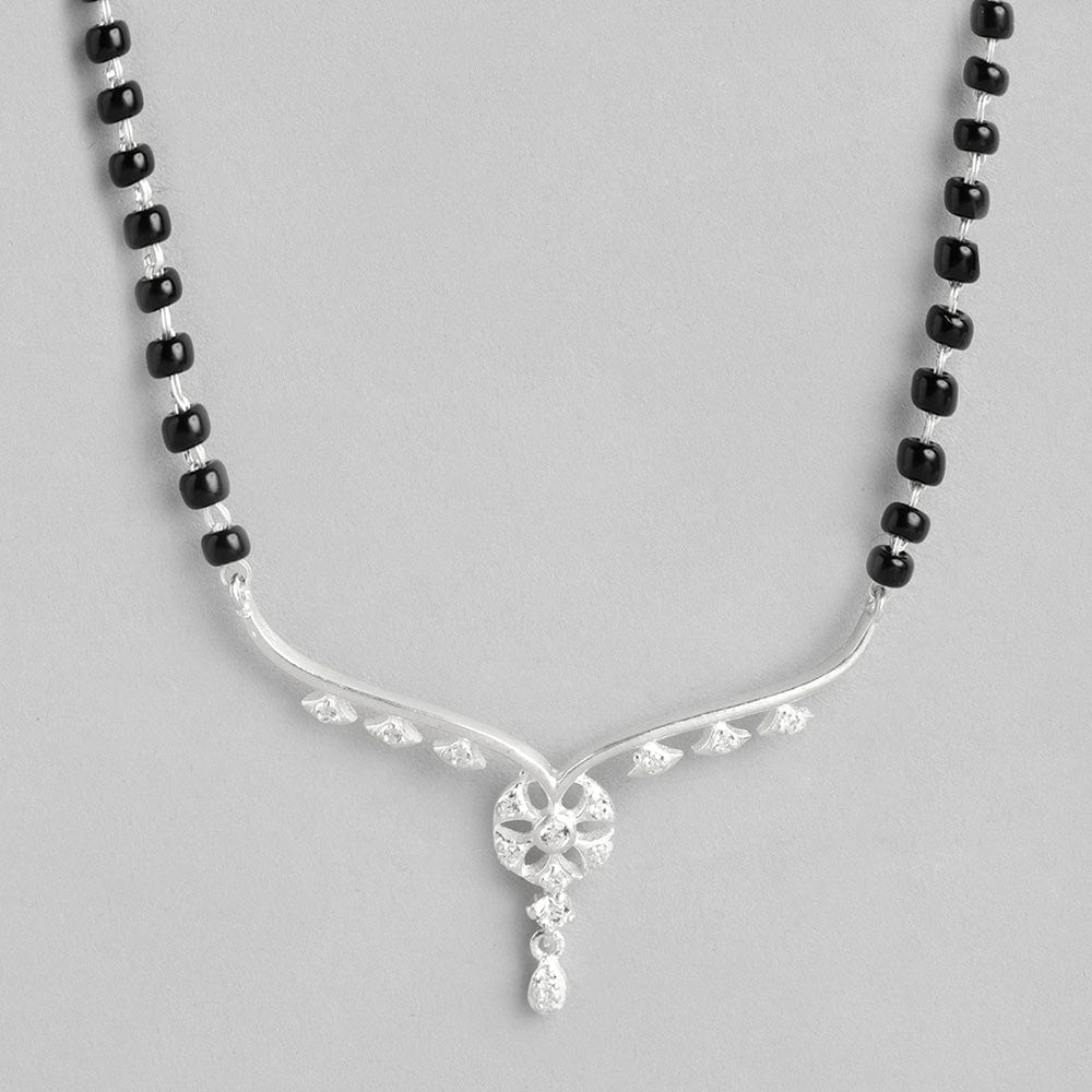 Silver Stylish mangalsutra