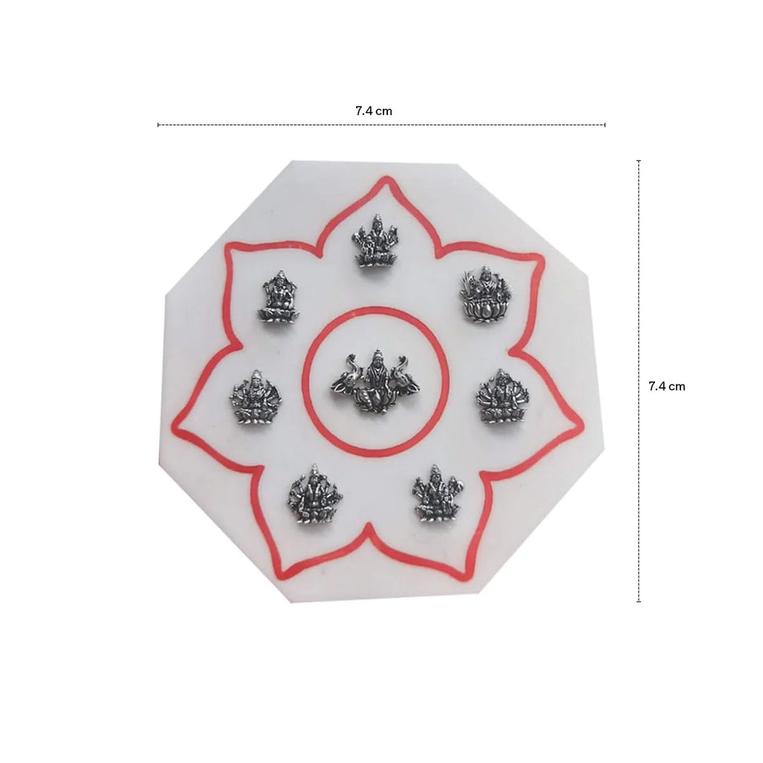 Silver Ashtalakshmi Keepsake