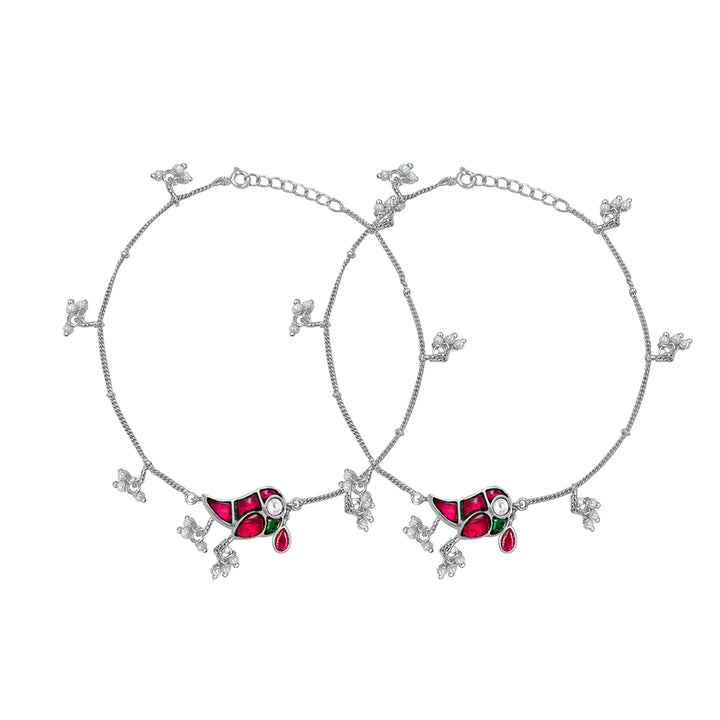 Mithu Pure 925 Silver Anklets