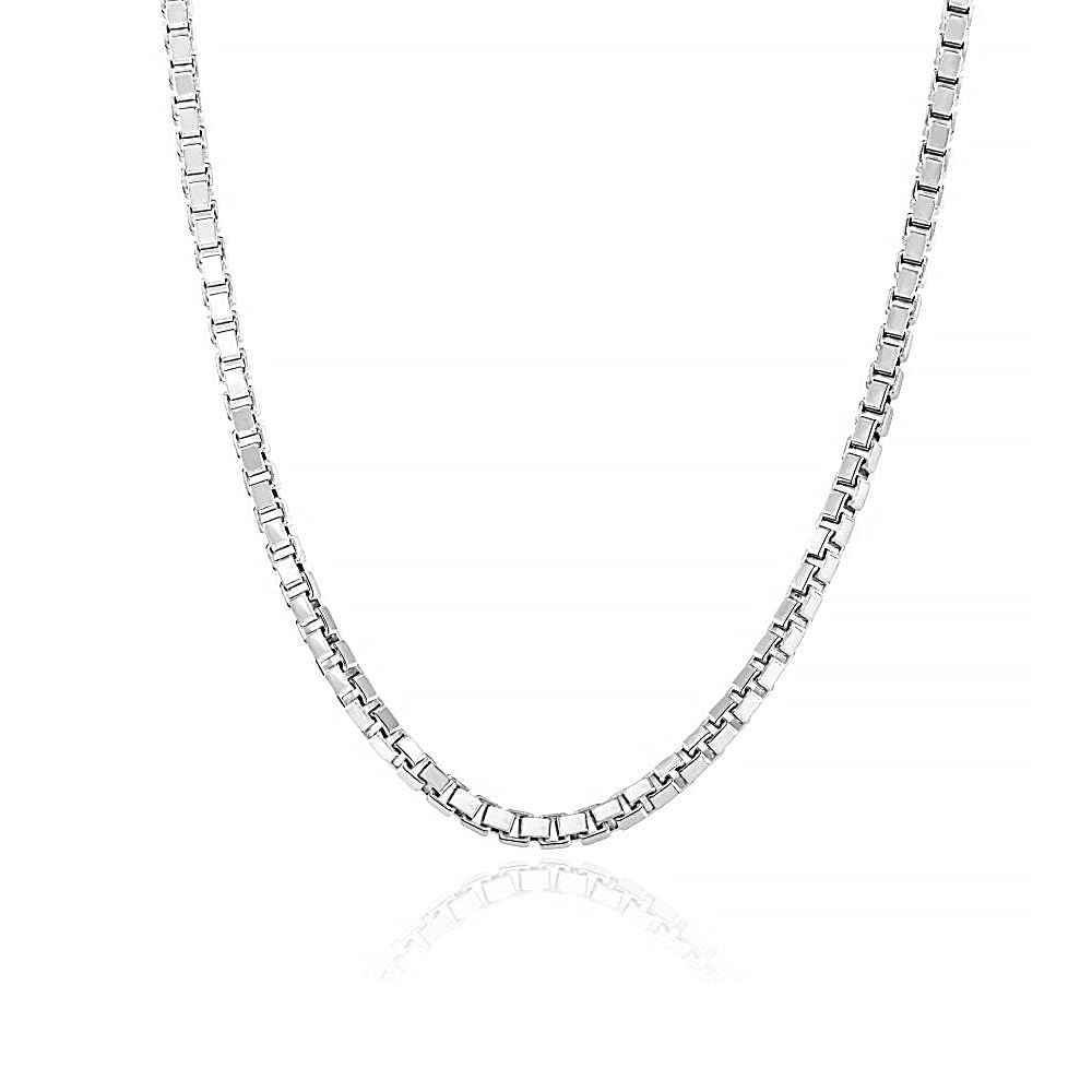 Silver Twisted Elegance Chain